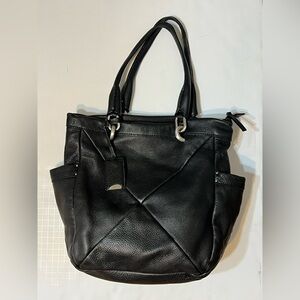 Calvin Klein Pebble Leather Handbag